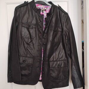 Twiggy London Leather Jacket